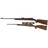 Image 1 : Two Bolt Action Rifles -A) Mauser Patrone Rifle