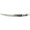 Image 1 : Engraved Ben Shostle Knife with Ivory Scales