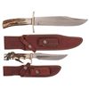 Image 1 : Collector's Lot of Two Randall Stag Handle Knives