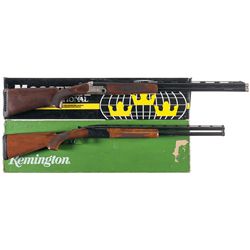 Two Boxed Over/Under Shotguns -A) Mossberg Silver Reserve Shotgun