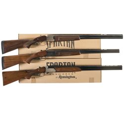 Three Over/Under Shotguns -A) Remington Spartan Gunworks SPR310 20 Gauge Shotgun with Box