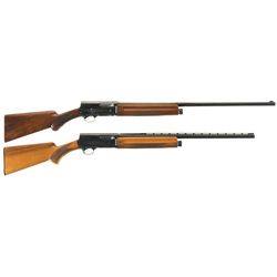 Two Belgium Browning Semi-Automatic Shotguns -A) Browning Sweet Sixteen Shotgun