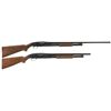 Image 1 : Two Winchester Model 12 Slide Action Shotguns -A) Winchester 16 Gauge Model 12 Shotgun