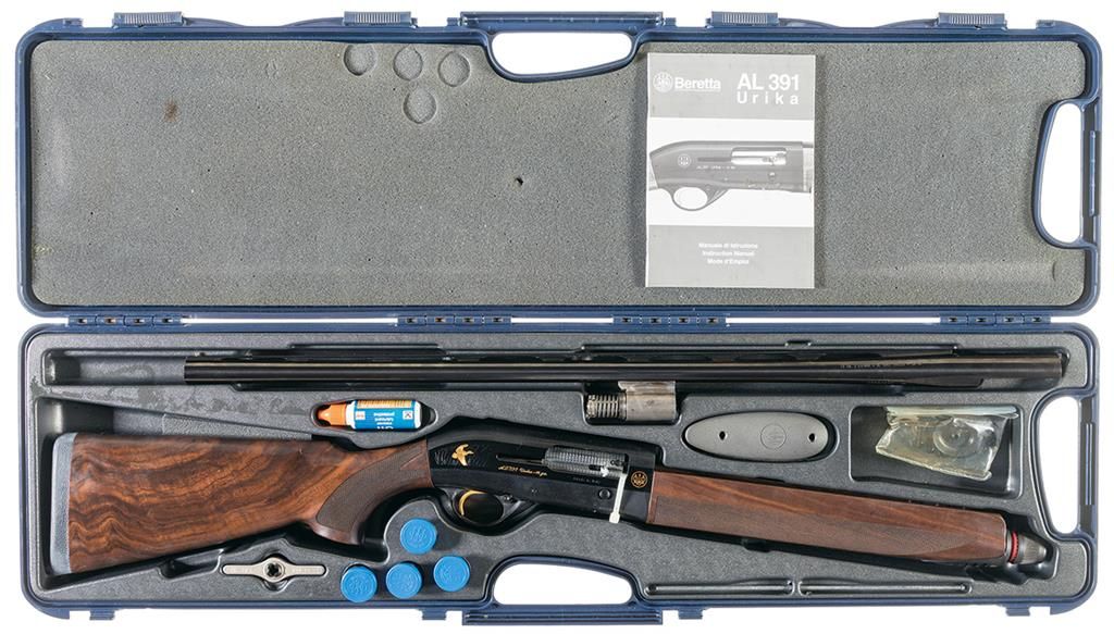 Beretta Al391 Urika 2 Gold Semi Automatic Shotgun With Case Beretta Al391 Urika 2 Gold Semi Automatic Shotgun With Case