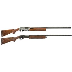 Two Ducks Unlimited Shotguns -A) Weatherby Patrician II Deluxe Side Action Shotgun