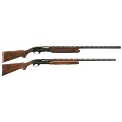 Two Ducks Unlimited Semi-Automatic Shotguns -A) Ithaca Model 51 Featherlight Shotgun