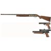 Image 2 : One Shotgun and Two Target Pistols -A) Ithaca Model 900 Semi-Automatic Shotgun