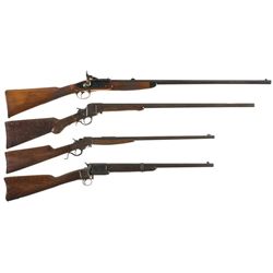 Four Long Guns -A) Custom Snider Pattern 2* Breech Loading Percussion Rifle