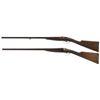 Image 2 : Collector's Lot of Two Double Barrel Shotguns -A) Darne Shotgun