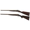 Image 2 : Documented Two 10 Gauge Double Barrel Hammer Shotguns From the Estate of U.S. Prohibition Agent Jame