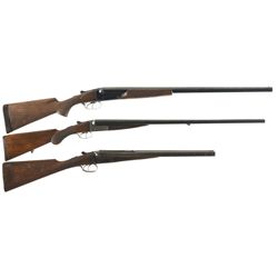 Collector's Lot of Three English Side by Side Shotguns -A) C. G. Bonehill Special Shotgun