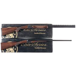 Collector's Lot of Two Boxed Smith & Wesson Double Barrel Shotguns -A) Smith & Wesson Elite Silver O