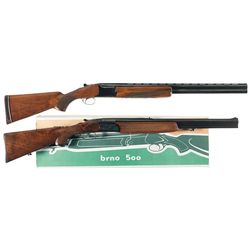 Two Sporting Long Guns -A) Browning Citori Over/Under Shotgun