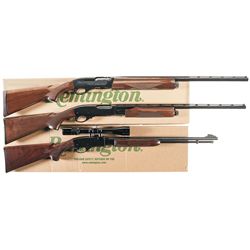 Collector's Lot of Three Remington Long Guns -A) 20 Gauge Remington Model 11-87 Premier Semi-Automat