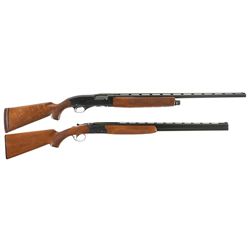 Two Shotguns -A) Winchester Model 1400 20 Gauge Semi-Automatic Shotgun