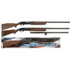 Image 1 : Three Shotguns -A) Remington Model 870 TC-Trap Slide Action Shotgun