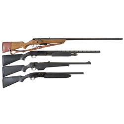 Four Shotguns -A) Marlin Model 55 Bolt Action Goose Gun