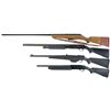 Image 2 : Four Shotguns -A) Marlin Model 55 Bolt Action Goose Gun
