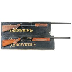 Collector's Lot of Two Boxed Browning Shotguns -A) Browning BPS Slide Action Shotgun
