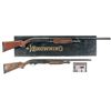 Image 1 : Two Slide Action Shotguns -A) Browning BPS Field Grade Shotgun with Box