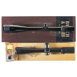 Two Boxed Rifle Scopes