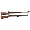 Image 1 : Two Winchester Model 52 Bolt Action Target Rifles -A) Winchester Model 52 Rifle