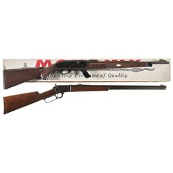 Two Sporting Rifles -A) Scarce Remington Nylon 10C Mohawk Semi-Automatic Rifle with Box