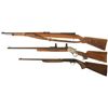 Image 2 : Three Small-Caliber Rifles -A) Mauser Deutsch Sport Model Single Shot Bolt Action Rifle