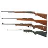 Image 2 : Four Rifles -A) Remington Model 121 Fieldmaster Slide Action Rifle