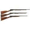 Image 1 : Collector's Lot of Three Winchester Rifles -A) Winchester Model 62A Slide Action Rifle