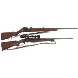Collector's Lot of Two Winchester Rifles -A) Early Winchester Model 52 Bolt Action Rifle