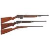 Image 1 : Collector's Lot of Three Winchester Rifles -A) Winchester Model 1907 Semi-Automatic Rifle