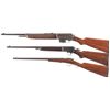 Image 2 : Collector's Lot of Three Winchester Rifles -A) Winchester Model 1907 Semi-Automatic Rifle