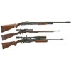 Image 1 : Three Slide Action Long Guns -A) Winchester Model 12 Shotgun