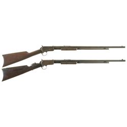 Collector's Lot of Two Winchester Slide Action Rifles -A) Winchester Model 1890 Rifle