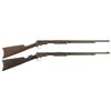 Image 1 : Collector's Lot of Two Winchester Slide Action Rifles -A) Winchester Model 1890 Rifle