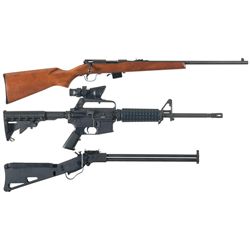 Three Long Guns -A) Sears & Roebuck Model 273.27510 Bolt Action Rifle