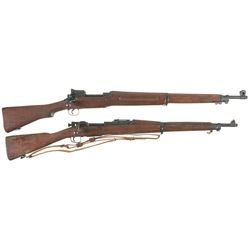 Two U.S. Bolt Action Rifles -A) U.S. Eddystone Model 1917 Rifle