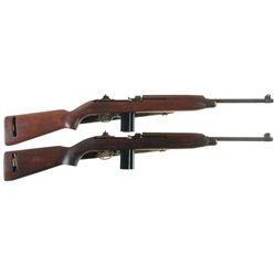 Two U.S. M1 Semi-Automatic Carbines -A) U.S. Quality Hardware M1 Carbine