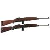 Image 1 : Two U.S. M1 Semi-Automatic Carbines -A) U.S. Quality Hardware M1 Carbine