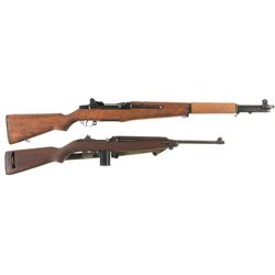 Two U.S. Semi-Automatic Longarms -A) U.S. Winchester M1 Garand Rifle
