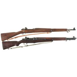 Two U.S. Rifles -A) U.S. Smith-Corona Model 1903-A3 Bolt Action Rifle