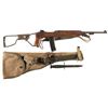 Image 1 : U.S. Inland M1A1 Style Paratrooper Semi-Automatic Carbine with Accessories