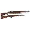 Image 1 : Two U.S. Semi-Automatic Longarms -A) Springfield M1 Garand Rifle