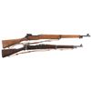 Image 1 : Two U.S. Bolt Action Rifles -A) Eddystone Model 1917 Rifle