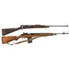 Image 1 : Two Rifles -A) U.S. Springfield Model 1898 Krag Rifle