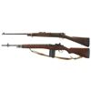 Image 2 : Two Rifles -A) U.S. Springfield Model 1898 Krag Rifle