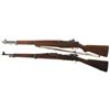 Image 2 : Two U.S. Rifles -A) Springfield M1 Garand Semi-Automatic Rifle