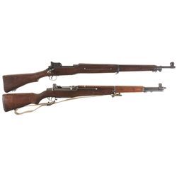 Two U.S. Winchester Rifles -A) U.S. Winchester Model 1917 Bolt Action Rifle