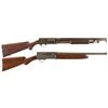Image 1 : Two Riot Shotguns -A) U.S. Savage Model 520-30 Slide Action Shotgun